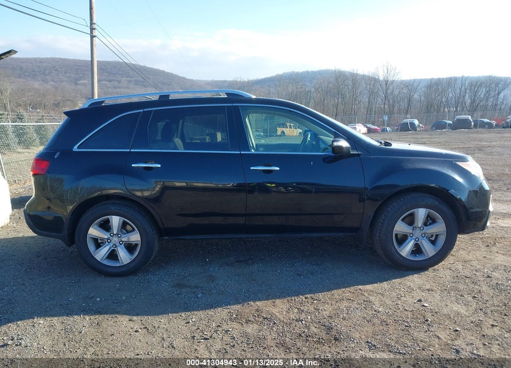 2011 ACURA MDX VIN: 2HNYD2H69BH523778