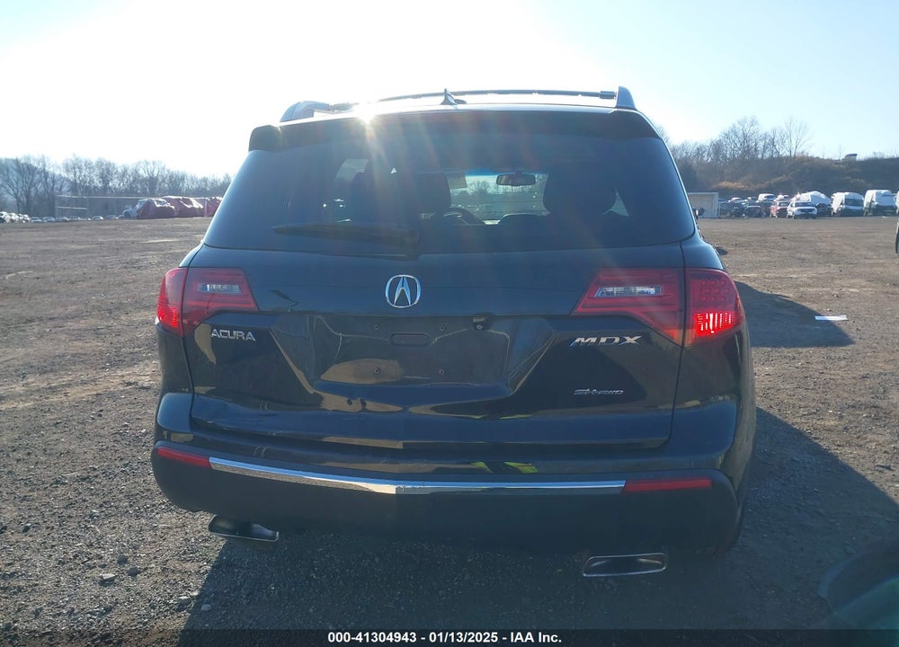 2011 ACURA MDX VIN: 2HNYD2H69BH523778