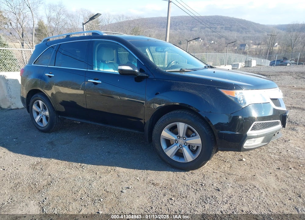 2011 ACURA MDX VIN: 2HNYD2H69BH523778
