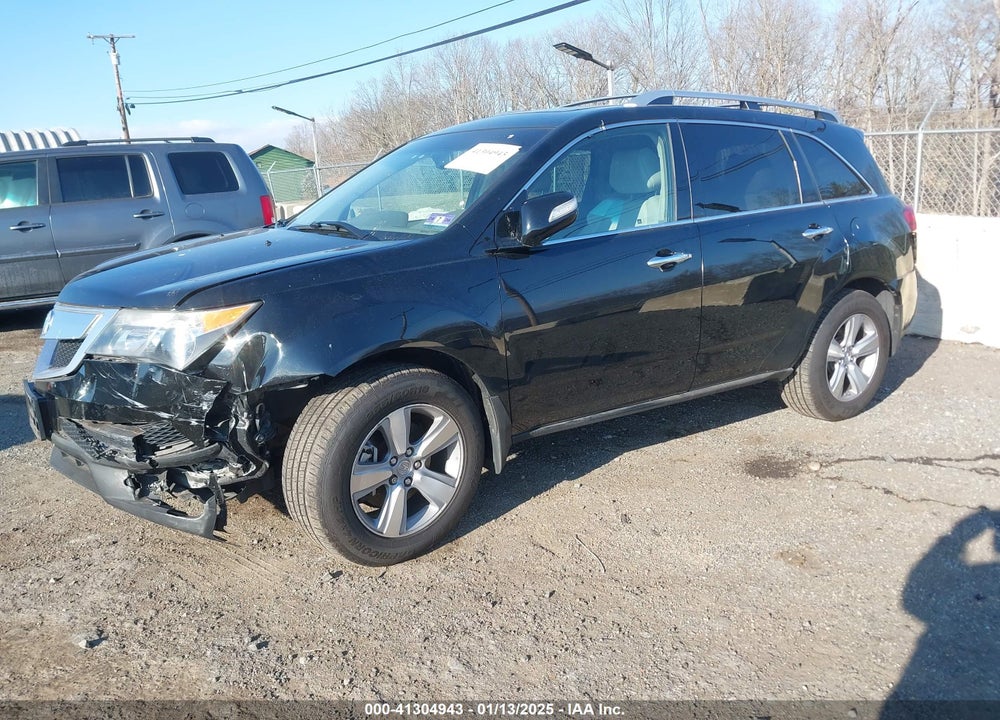 2011 ACURA MDX VIN: 2HNYD2H69BH523778