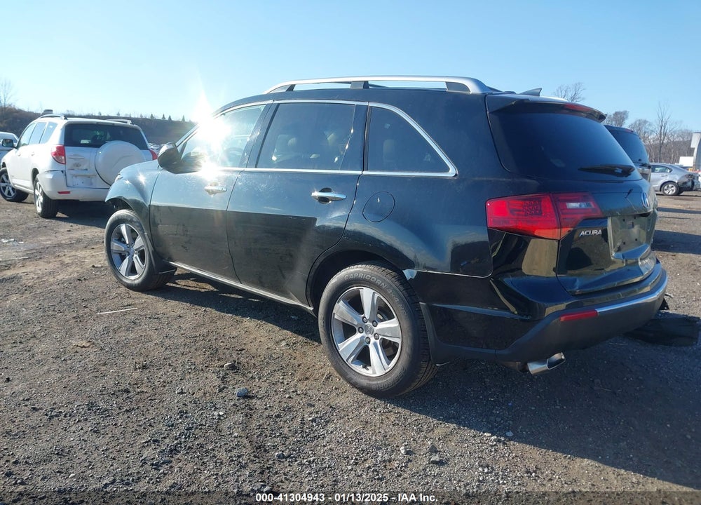 2011 ACURA MDX VIN: 2HNYD2H69BH523778