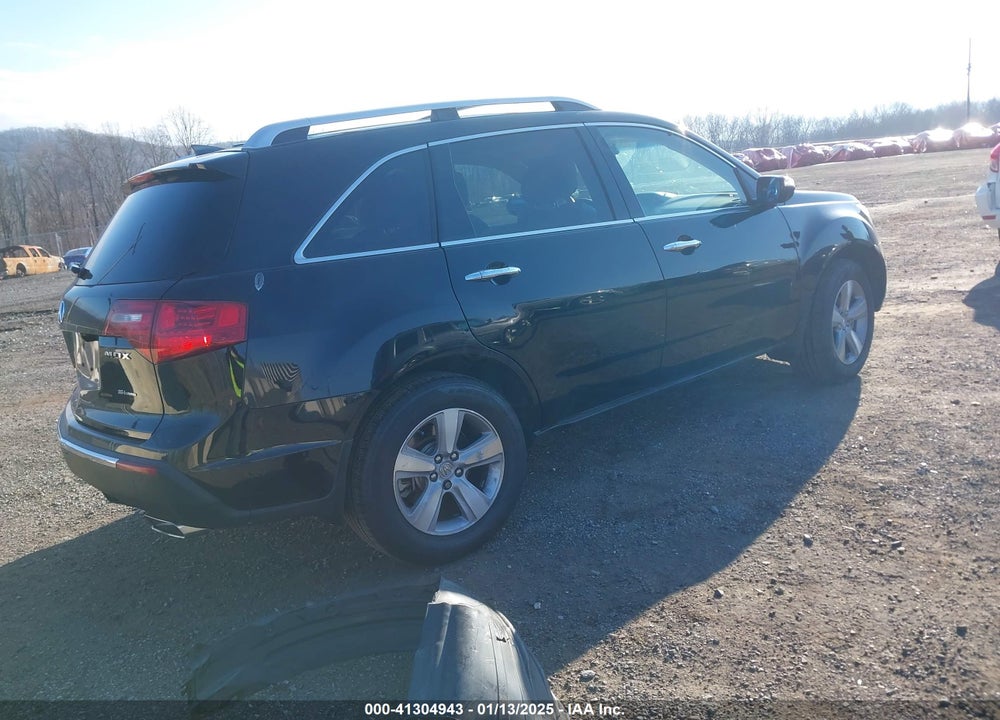 2011 ACURA MDX VIN: 2HNYD2H69BH523778