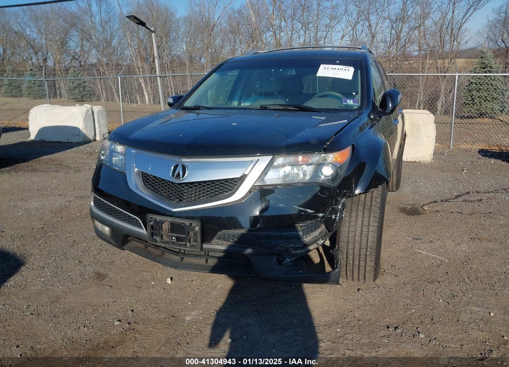 2011 ACURA MDX VIN: 2HNYD2H69BH523778
