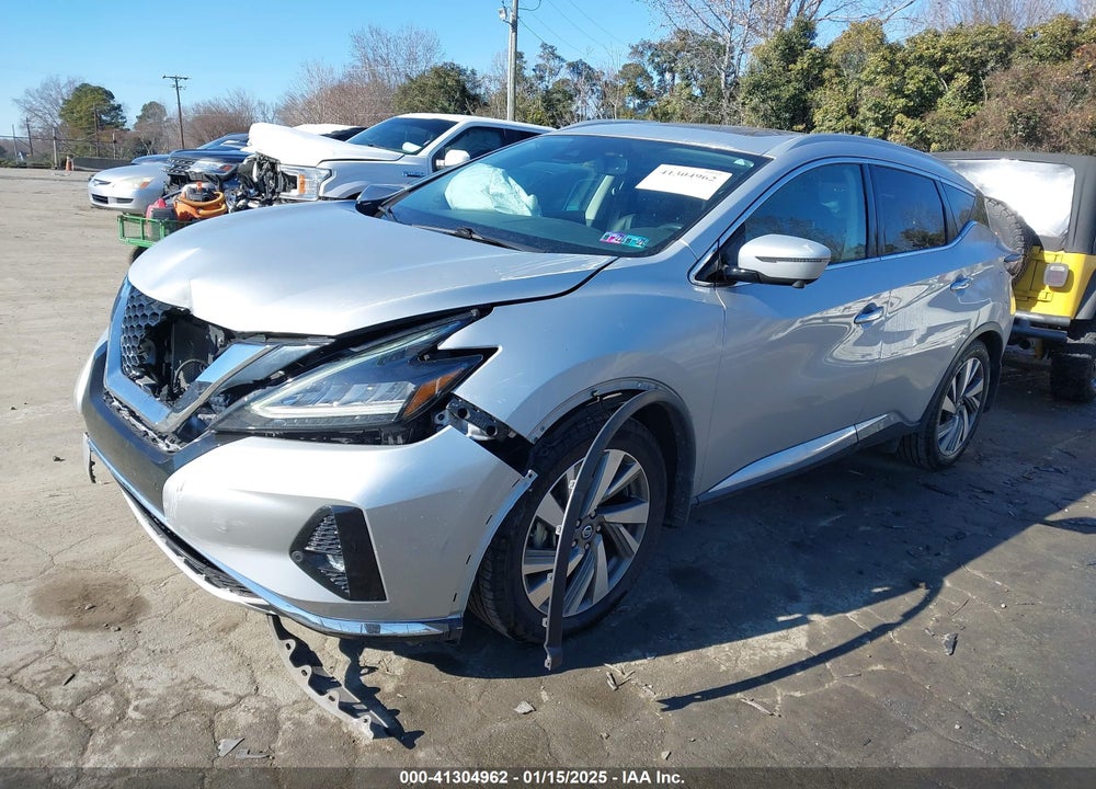 2019 NISSAN MURANO SL VIN: 5N1AZ2MJ5KN126218
