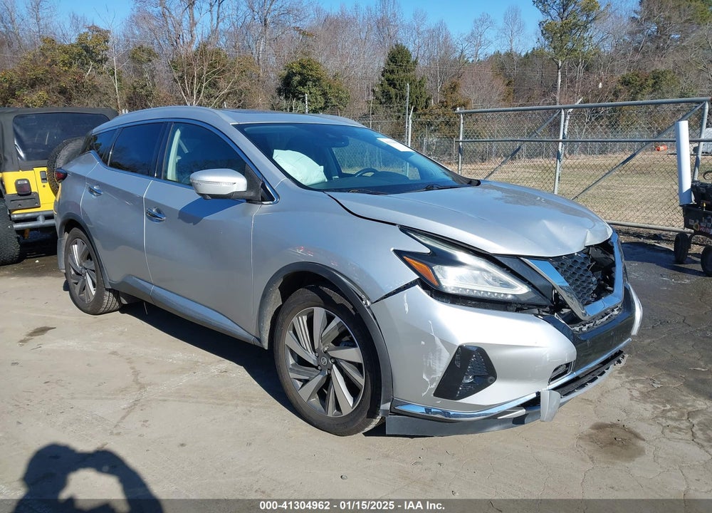 2019 NISSAN MURANO SL VIN: 5N1AZ2MJ5KN126218