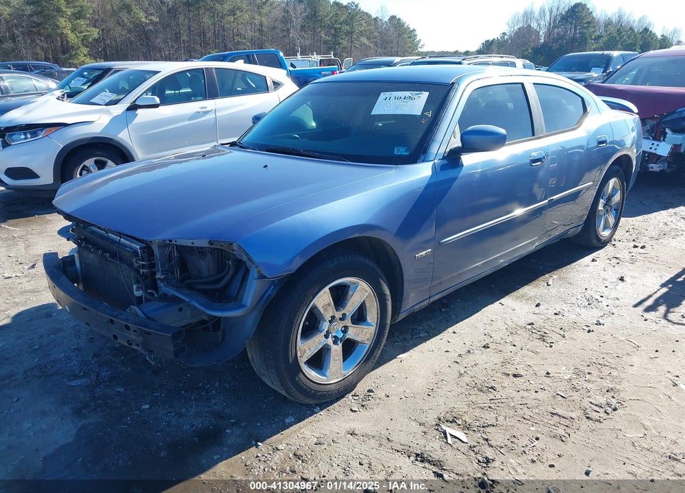 2007 DODGE CHARGER RT VIN: 2B3LA53H97H677290