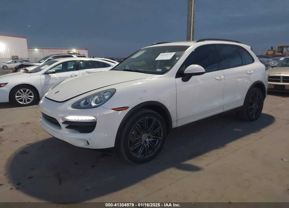 2011 PORSCHE CAYENNE S VIN: WP1AB2A20BLA47233