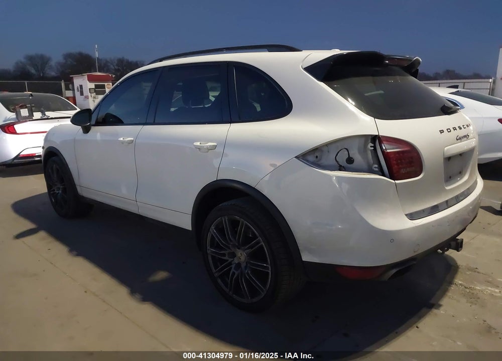 2011 PORSCHE CAYENNE S VIN: WP1AB2A20BLA47233