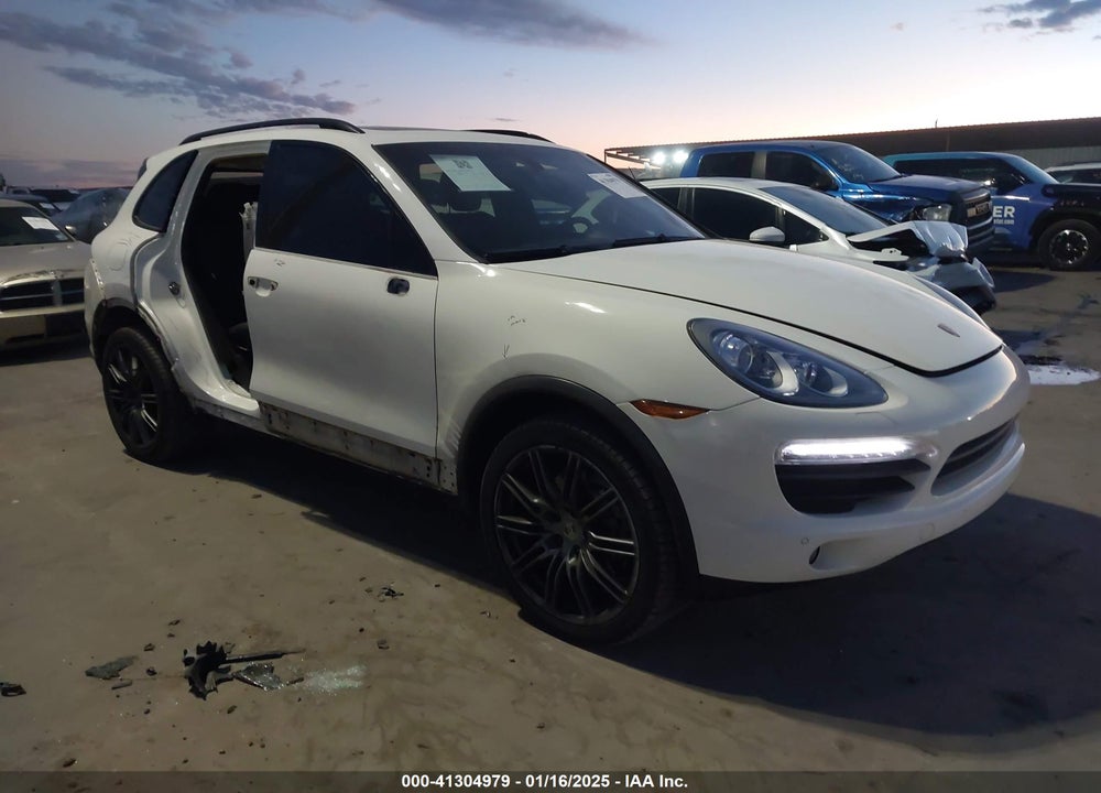 2011 PORSCHE CAYENNE S VIN: WP1AB2A20BLA47233