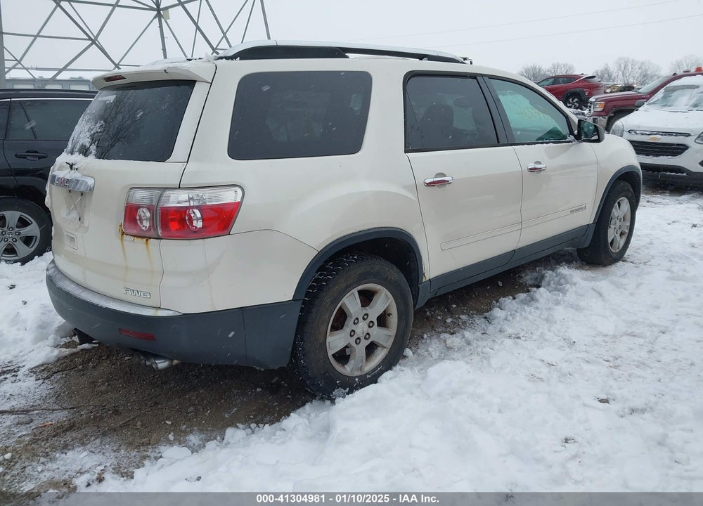 2008 GMC ACADIA SLE-1 VIN: 1GKEV13778J258533