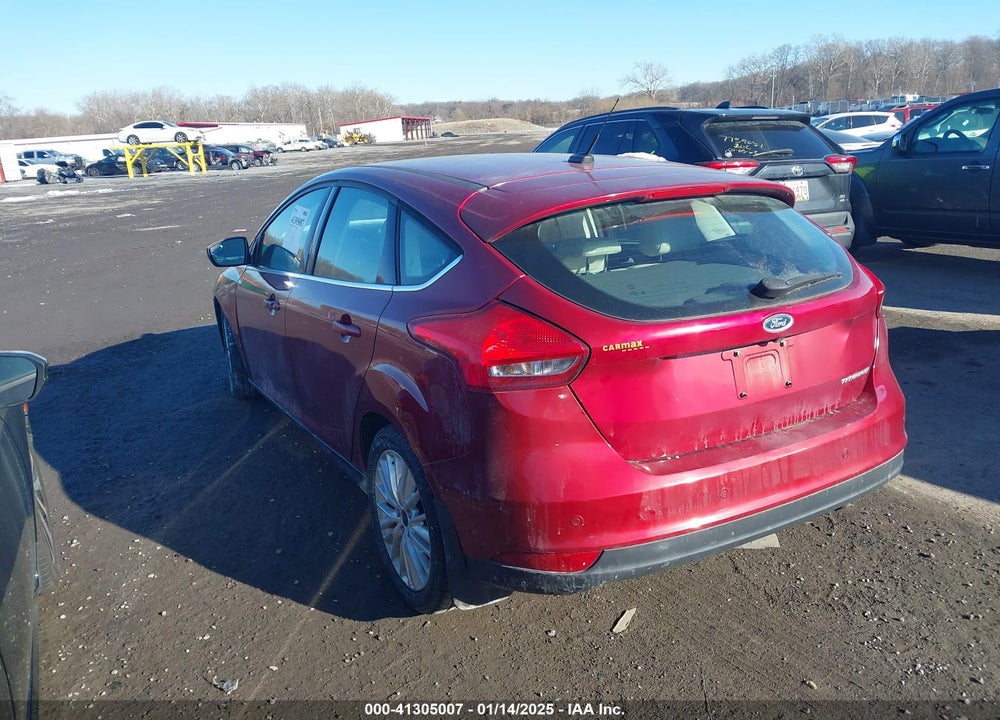2016 FORD FOCUS TITANIUM VIN: 1FADP3N23GL295411