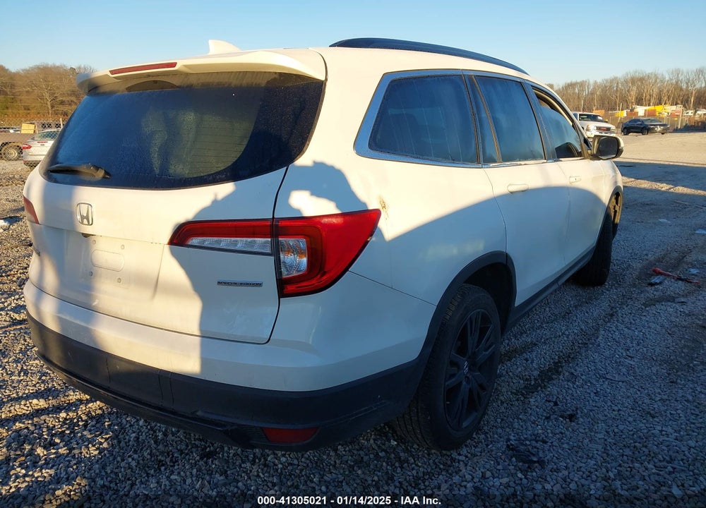 2022 HONDA PILOT 2WD SPECIAL EDITION VIN: 5FNYF5H26NB028947