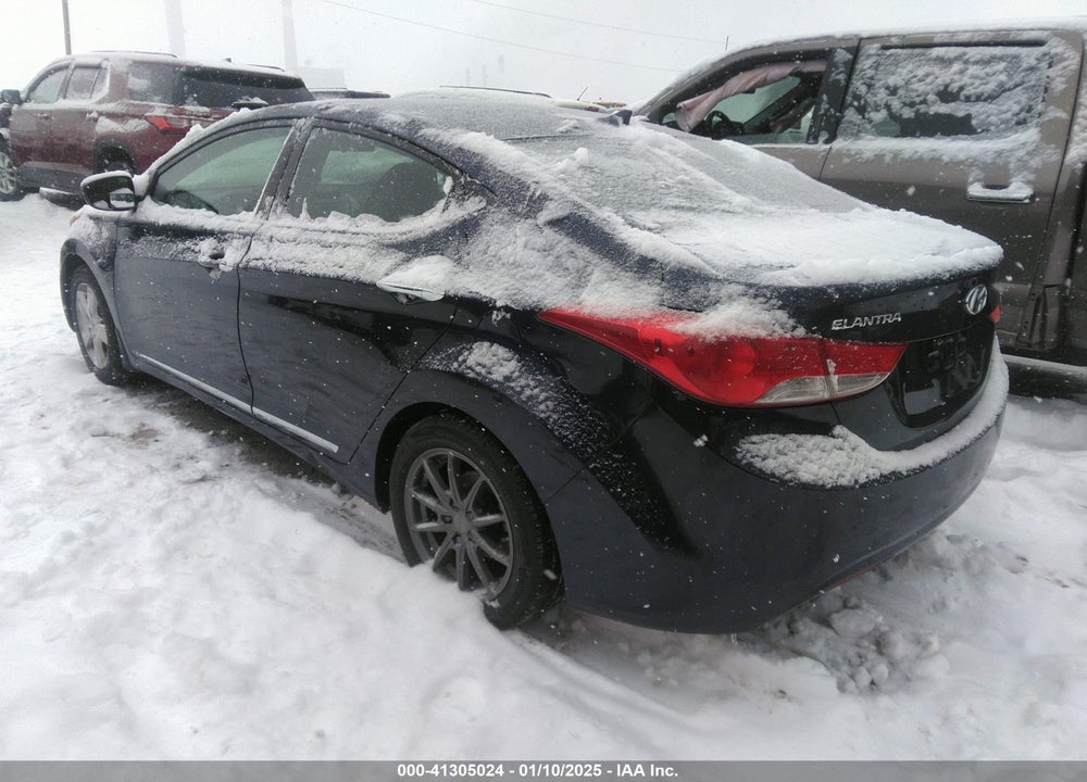 2013 HYUNDAI ELANTRA GLS VIN: 5NPDH4AE9DH205904
