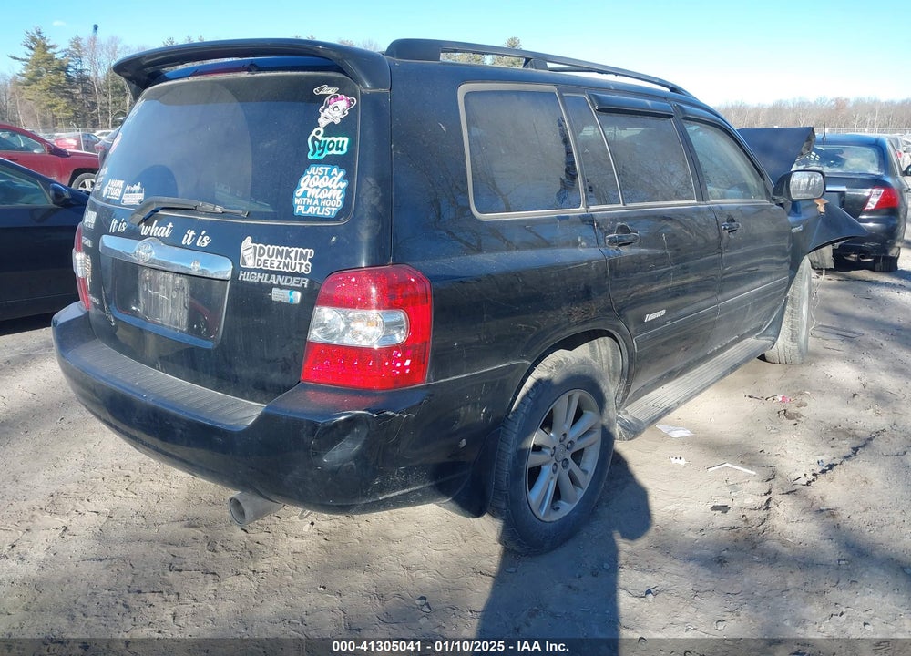 2007 TOYOTA HIGHLANDER HYBRID LIMITED V6 VIN: JTEEW21A970036993