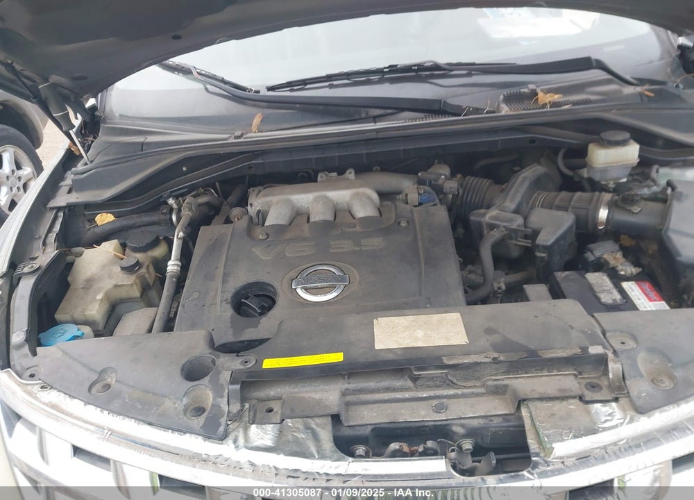 2005 NISSAN MURANO SL VIN: JN8AZ08W85W407768