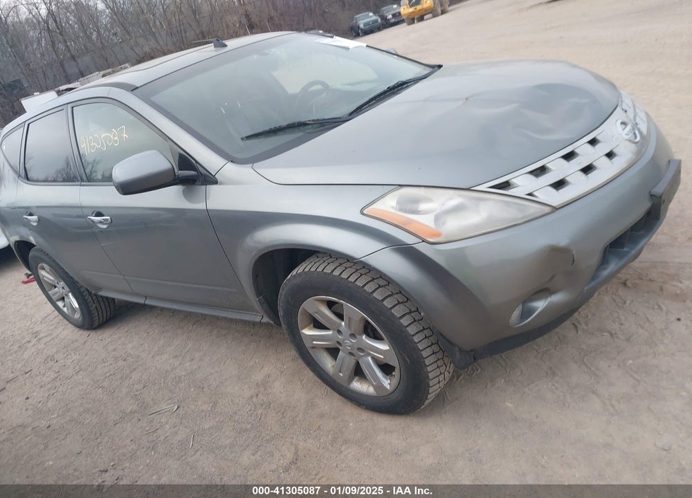 2005 NISSAN MURANO SL VIN: JN8AZ08W85W407768
