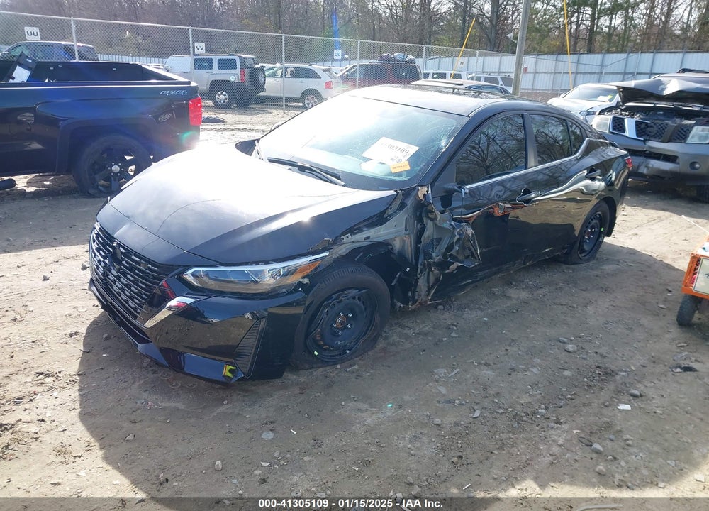 2024 NISSAN SENTRA S XTRONIC CVT VIN: 3N1AB8BV1RY360339