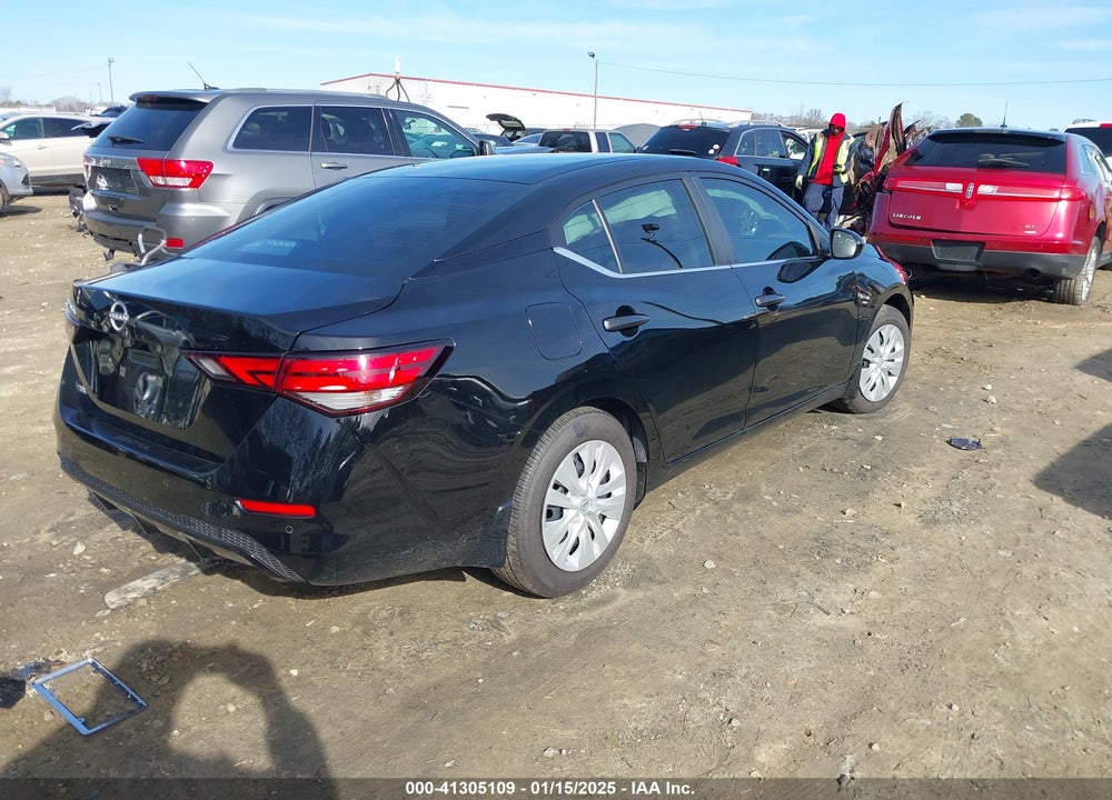 2024 NISSAN SENTRA S XTRONIC CVT VIN: 3N1AB8BV1RY360339