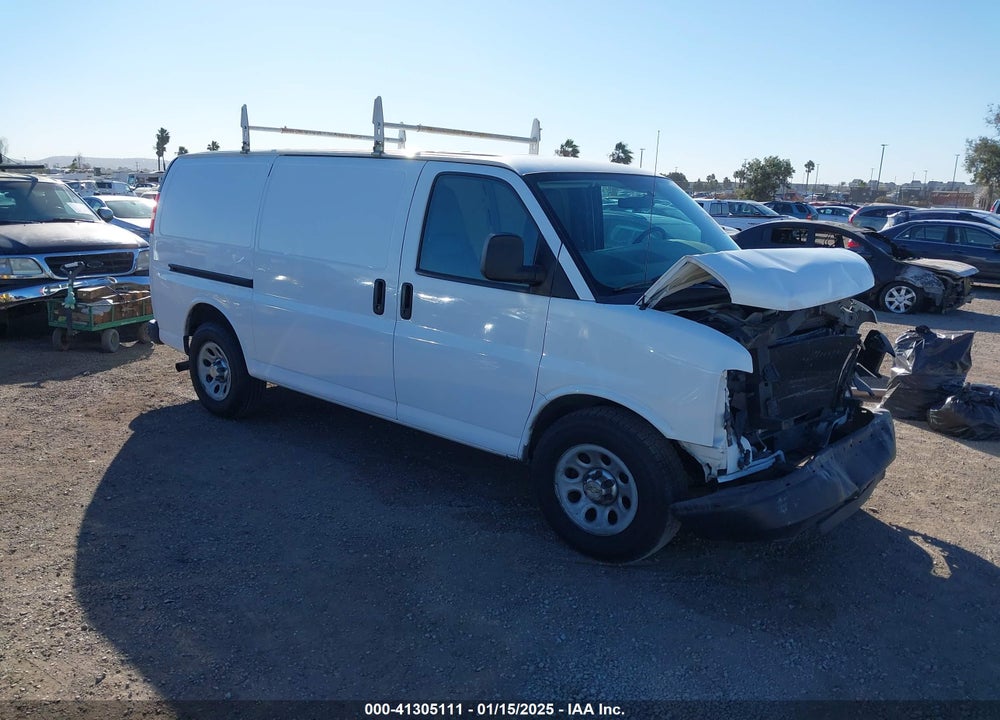 2013 CHEVROLET EXPRESS 1500 WORK VAN VIN: 1GCSGAFX7D1181659