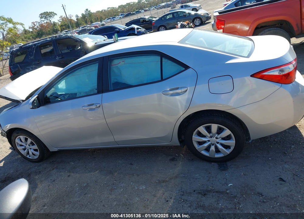 2016 TOYOTA COROLLA VIN: 5YFBURHE9GP551688