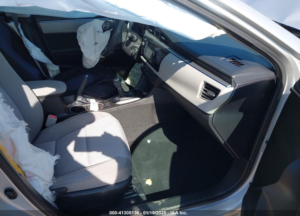 2016 TOYOTA COROLLA VIN: 5YFBURHE9GP551688