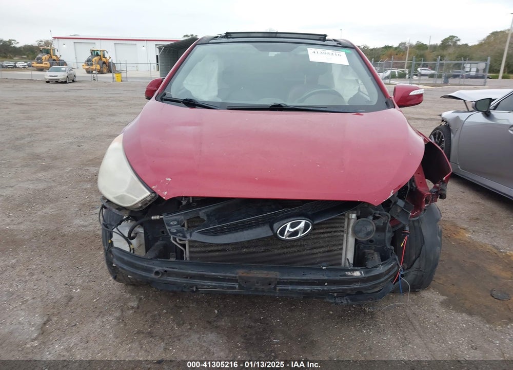 2011 HYUNDAI TUCSON LIMITED VIN: KM8JU3AC6BU197640