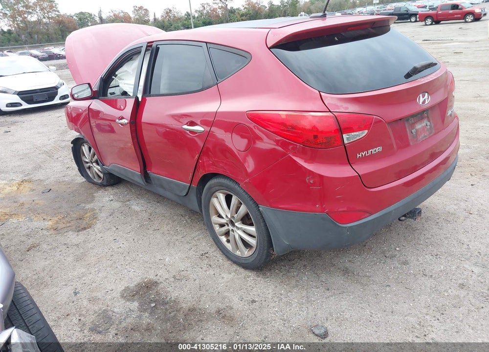 2011 HYUNDAI TUCSON LIMITED VIN: KM8JU3AC6BU197640