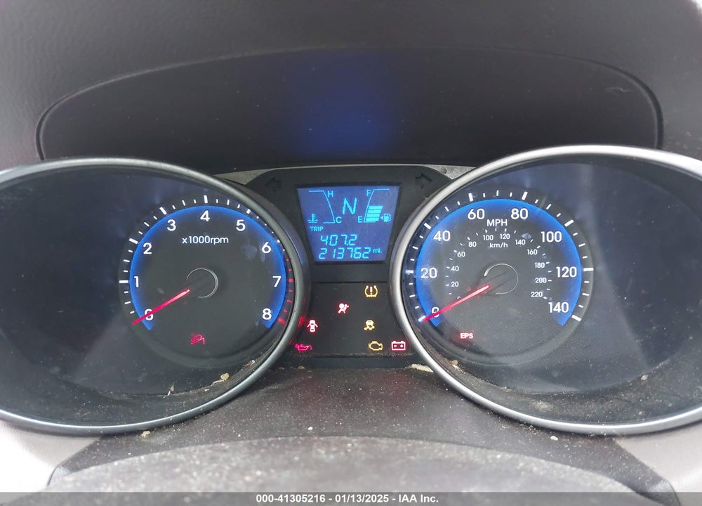 2011 HYUNDAI TUCSON LIMITED VIN: KM8JU3AC6BU197640