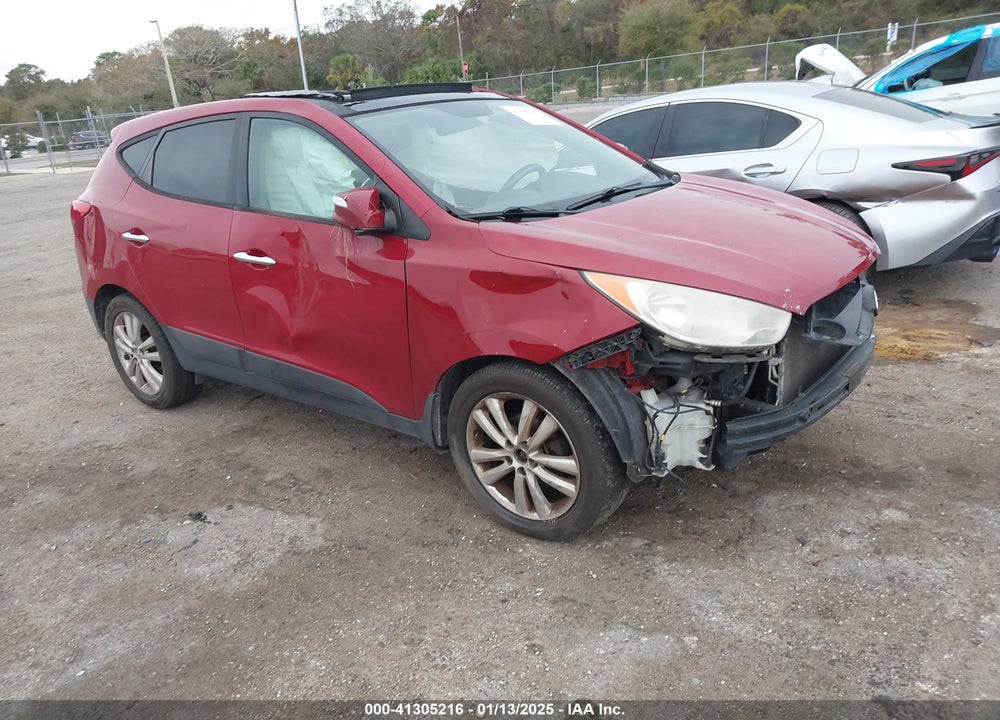 2011 HYUNDAI TUCSON LIMITED VIN: KM8JU3AC6BU197640
