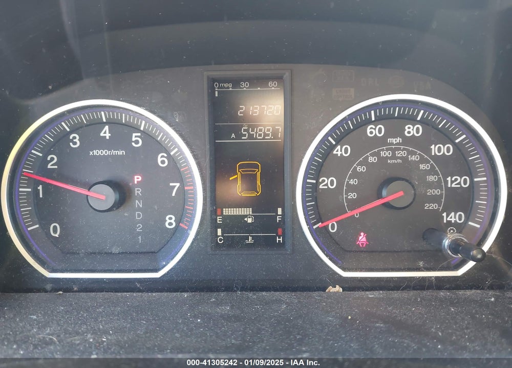 2009 HONDA CR-V LX VIN: 5J6RE38389L026909