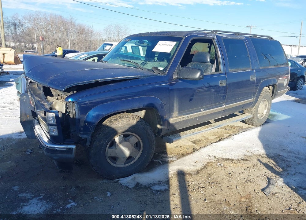 1998 GMC SUBURBAN 1500 SL VIN: 1GKFK16R7WJ700525