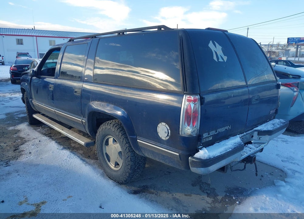1998 GMC SUBURBAN 1500 SL VIN: 1GKFK16R7WJ700525