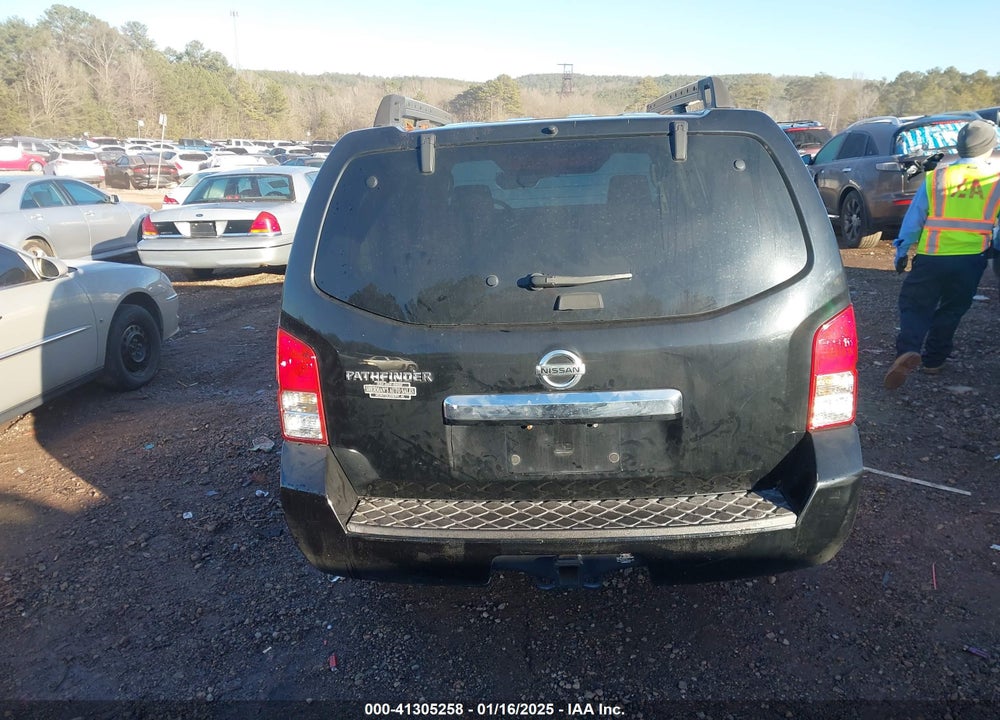 2011 NISSAN PATHFINDER S VIN: 5N1AR1NN6BC634799