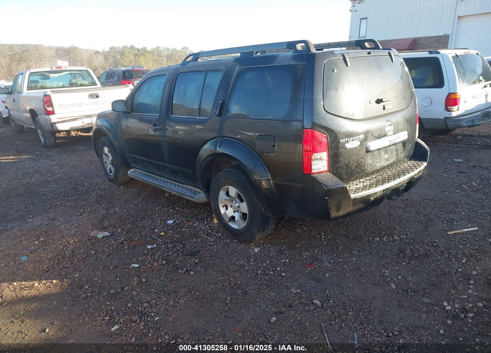 2011 NISSAN PATHFINDER S VIN: 5N1AR1NN6BC634799