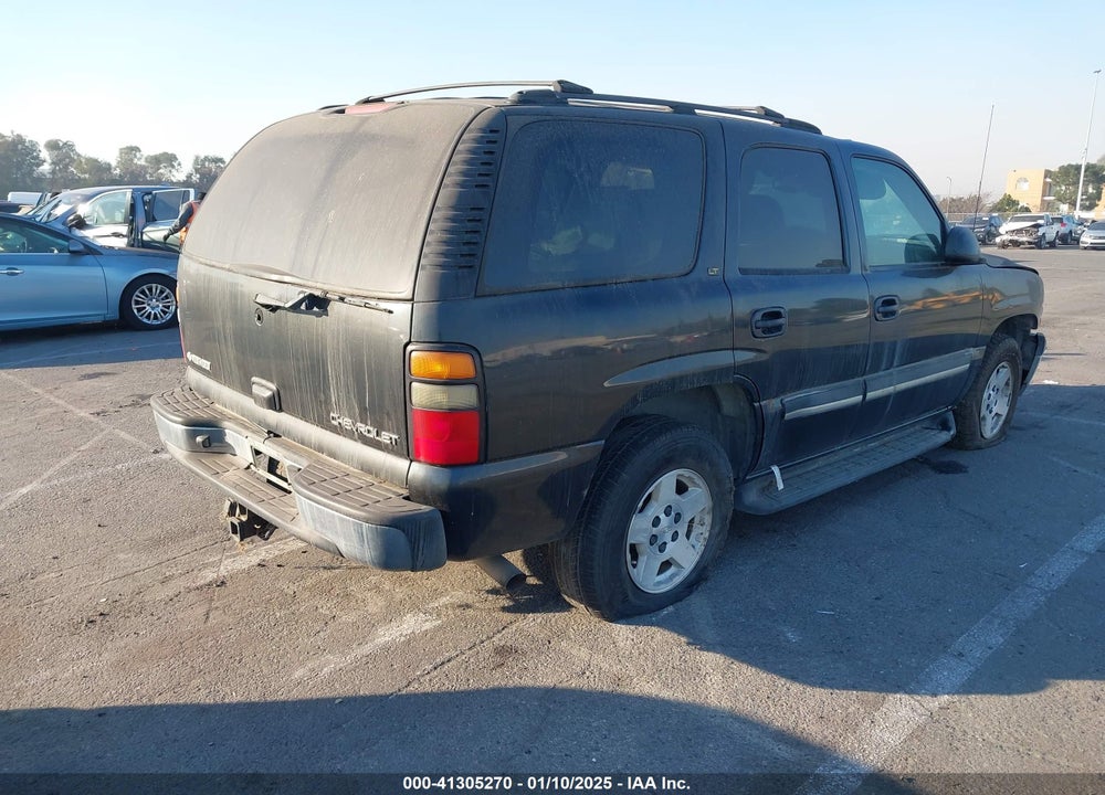 2004 CHEVROLET TAHOE LT VIN: 1GNEC13T54R224589