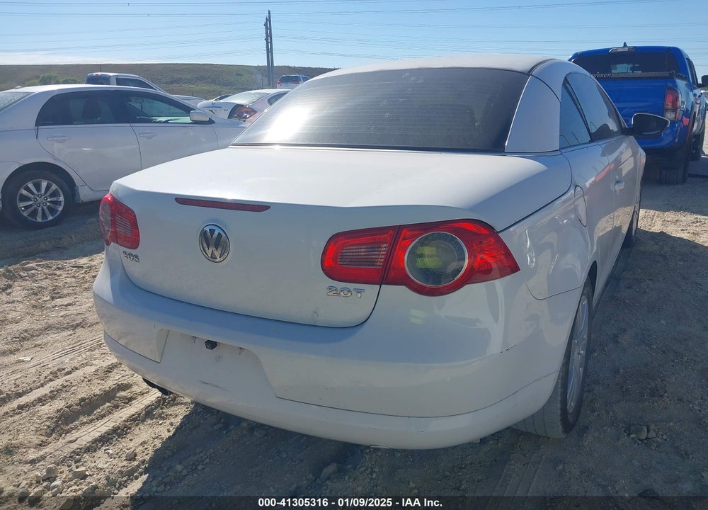 2009 VOLKSWAGEN EOS VIN: WVWBA71F79V016732