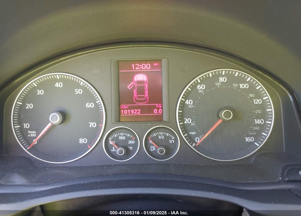2009 VOLKSWAGEN EOS VIN: WVWBA71F79V016732