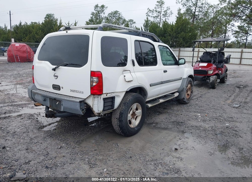 2004 NISSAN XTERRA XE VIN: 5N1ED28T44C667190