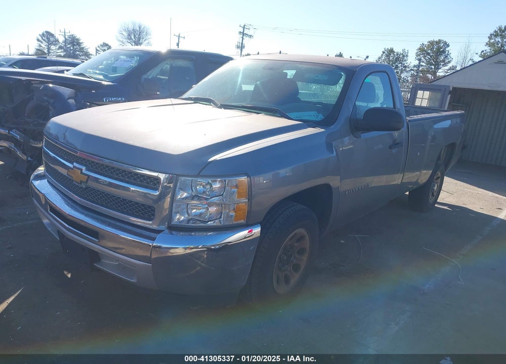 2013 CHEVROLET SILVERADO 1500 WORK TRUCK VIN: 1GCNCPEX8DZ177182