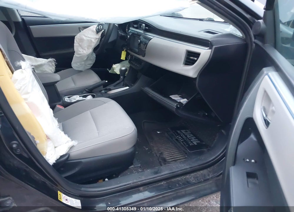 2015 TOYOTA COROLLA VIN: 2T1BURHE7FC262727