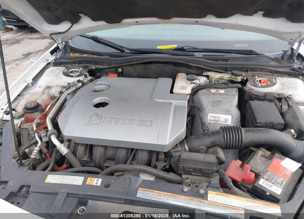 2012 FORD FUSION HYBRID VIN: 3FADP0L37CR253006