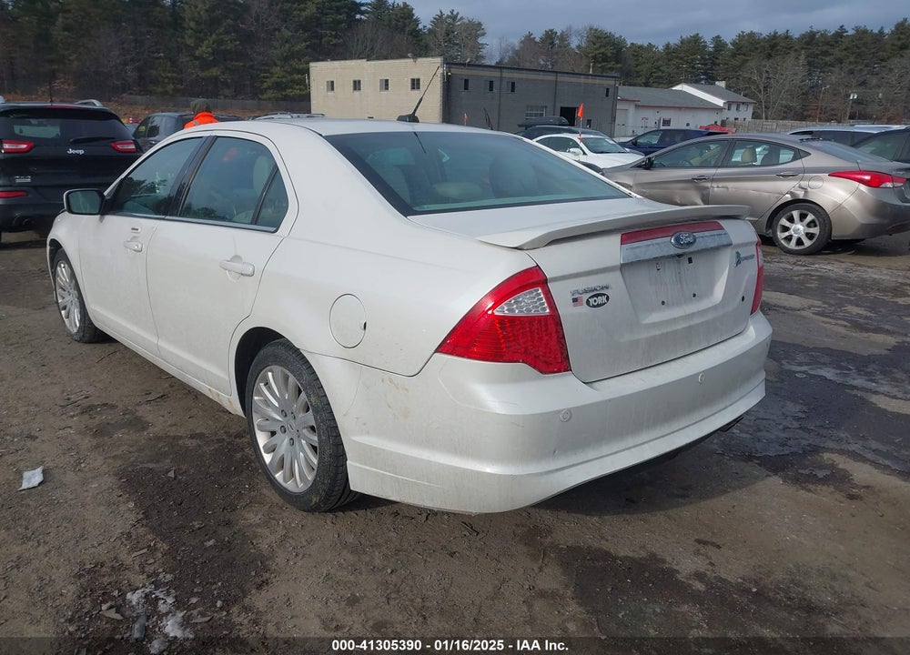 2012 FORD FUSION HYBRID VIN: 3FADP0L37CR253006
