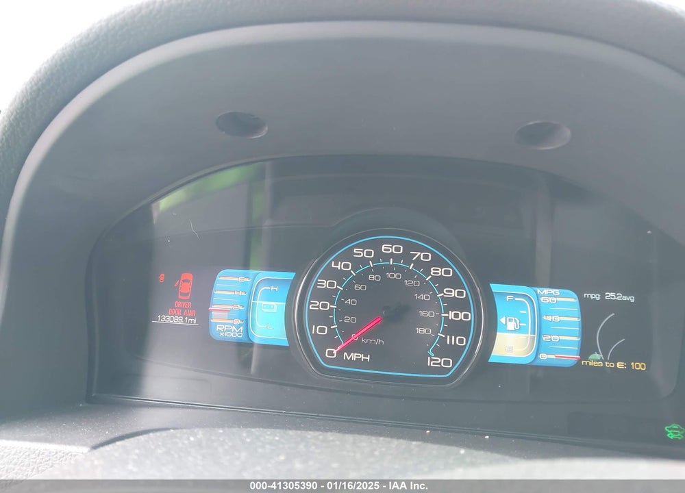 2012 FORD FUSION HYBRID VIN: 3FADP0L37CR253006