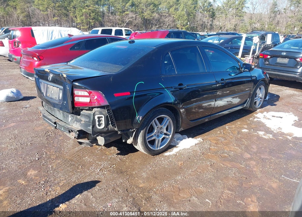 2008 ACURA TL 3.2 VIN: 19UUA66208A039592