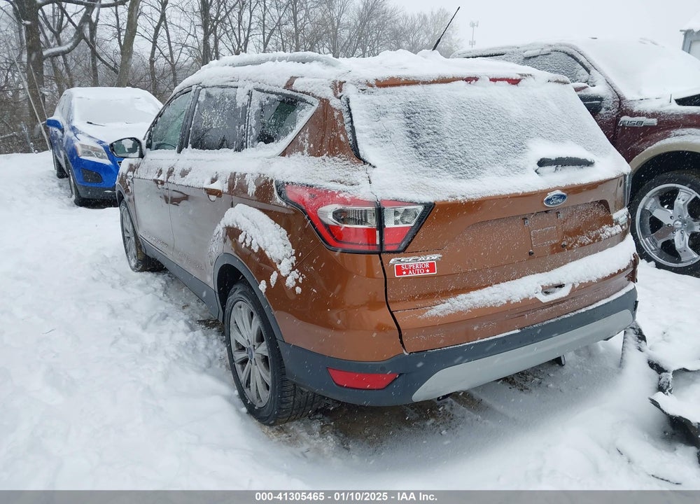 2017 FORD ESCAPE TITANIUM VIN: 1FMCU9JD3HUC32762