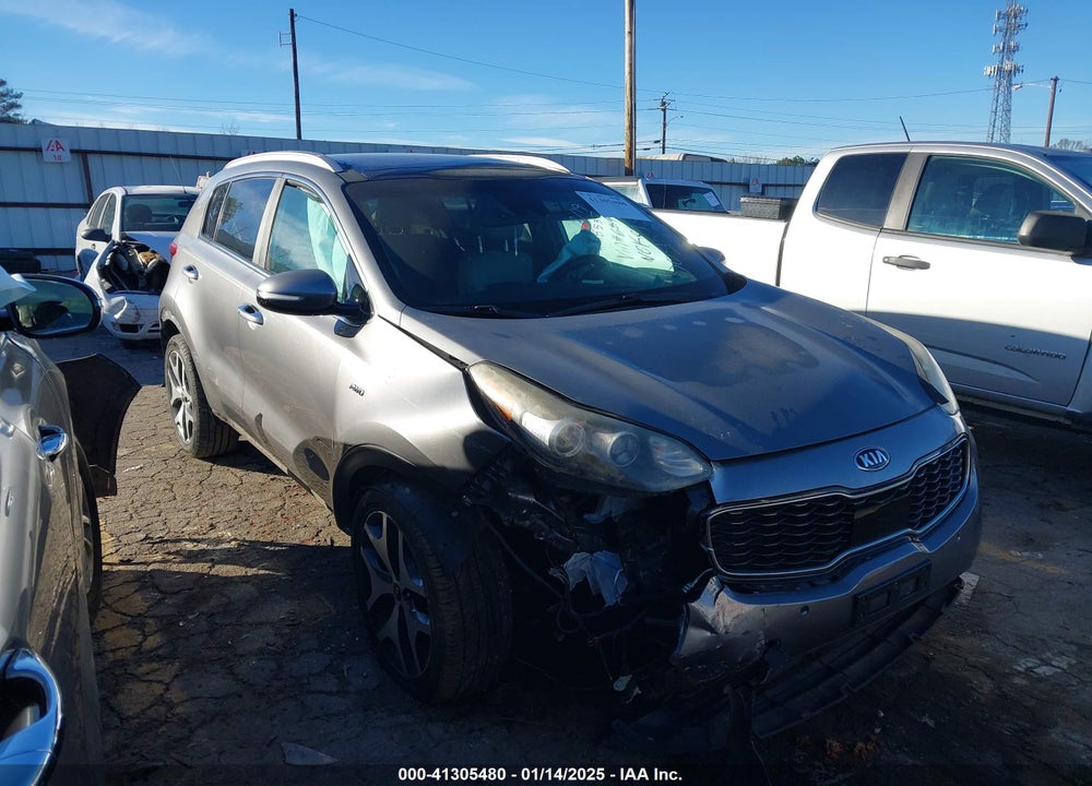 2017 KIA SPORTAGE SX TURBO VIN: KNDPRCA66H7046847