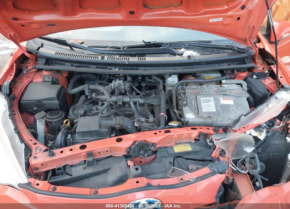 2012 TOYOTA PRIUS C THREE VIN: JTDKDTB30C1017112
