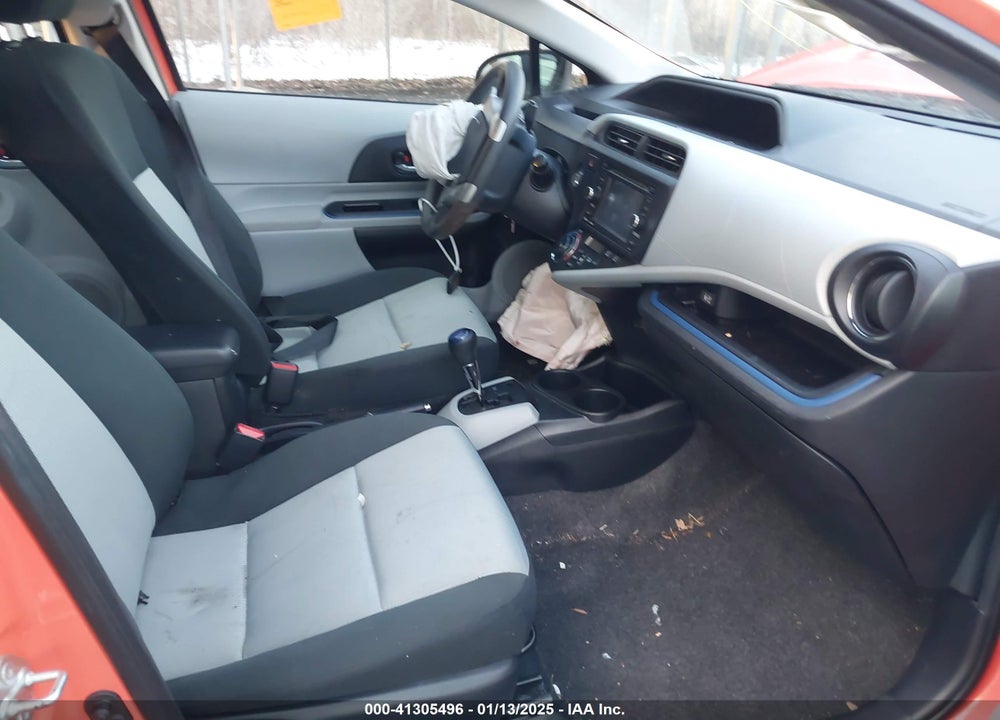 2012 TOYOTA PRIUS C THREE VIN: JTDKDTB30C1017112
