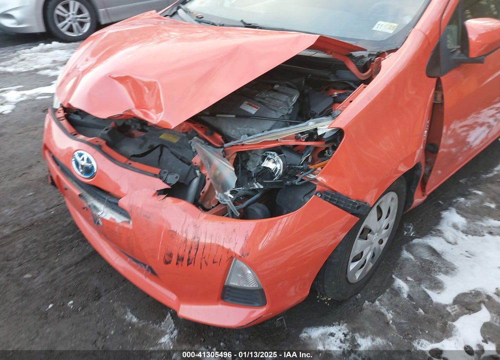 2012 TOYOTA PRIUS C THREE VIN: JTDKDTB30C1017112
