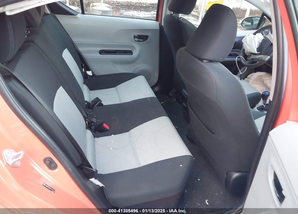 2012 TOYOTA PRIUS C THREE VIN: JTDKDTB30C1017112